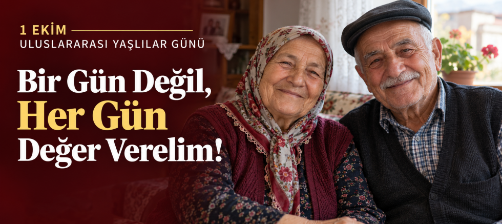 1 Ekim Uluslararası Yaşlılar Günü