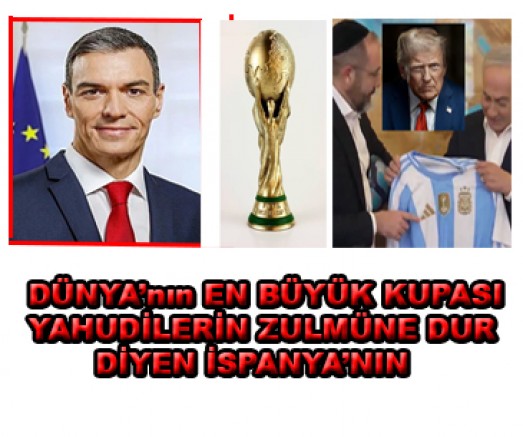 Dünyanın En Büyük Kupası, İsrail'in Gazze'deki Saldırılarına Tepki Gösteren İspanya'nın