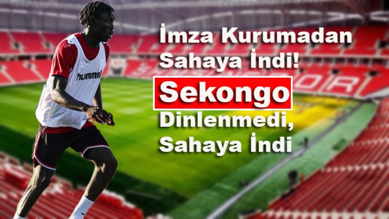 İmza Kurumadan Sahaya İndi!