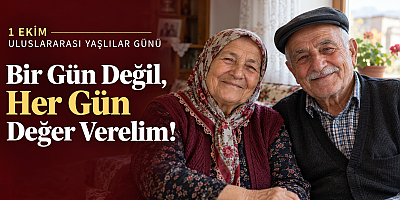 1 Ekim Uluslararası Yaşlılar Günü