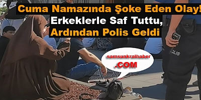Büyük Cami’de Olağan Dışı Cuma Namazı!