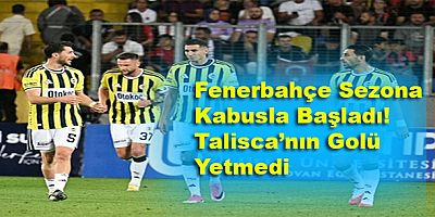Fenerbahçe’ye Ankara’da Soğuk Duş! Öne Geçtiği Maçta Gençlerbirliği’ne Yıkıldı