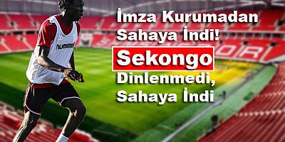 İmza Kurumadan Sahaya İndi!
