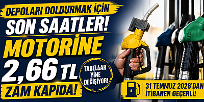 Pompa Fiyatları Uçuyor! Motorine Bu Gece Büyük Zam