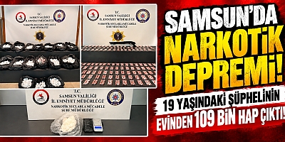 Samsun'da Polis Bile Bu Rakama Şaşırdı!