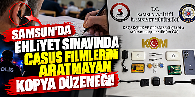Samsun Polisi Düğmeye Bastı!