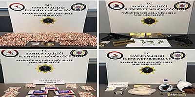 Samsun Polisi Zehir Tacirlerine Nefes Aldırmadı! Uyuşturucu Operasyonunda Büyük Darbe
