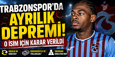 Trabzonspor’da Sürpriz Yolcu!